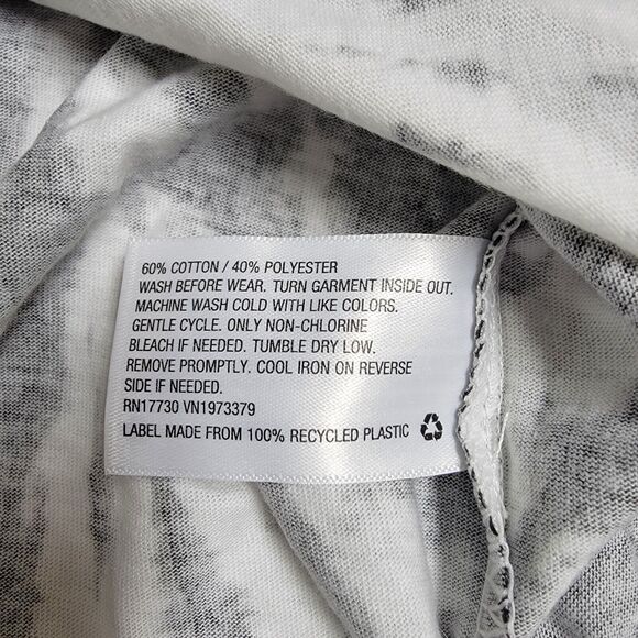 Art Class Tie-Dye Swirl Short Sleeve T-Shirt Black, White Boys Size XS (4/5) - Picture 2 of 4